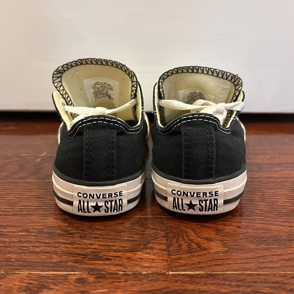 Converse low top all star, kid size 1, black - Picture 3 of 7